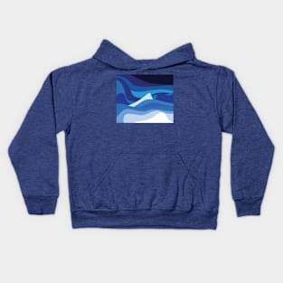 Blue Wave Kids Hoodie